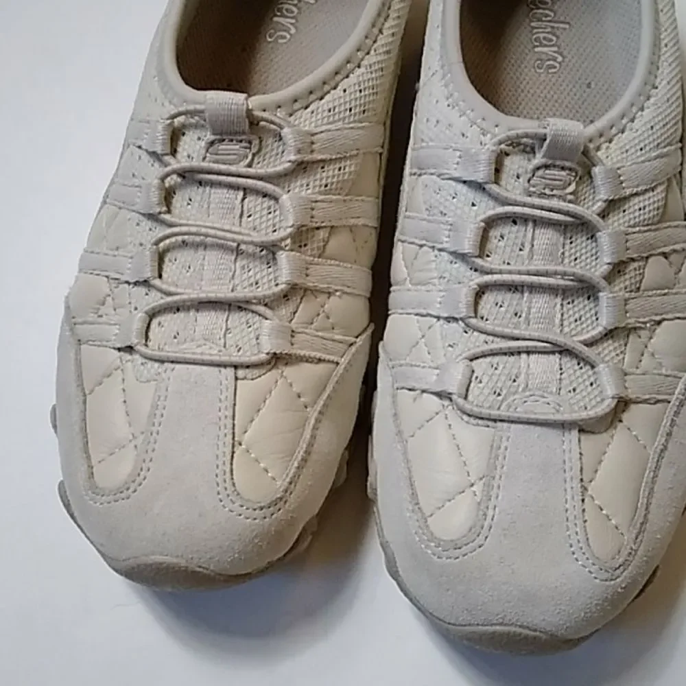 SKECHERS SN 21370 LEATHER TEXTILES UPPER SHOES